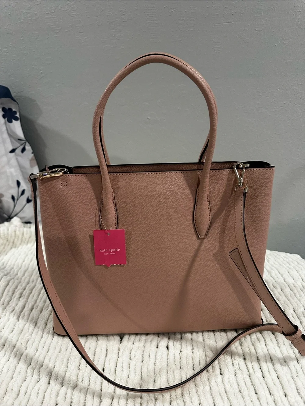 kate spade Blush Pink Leather Tote